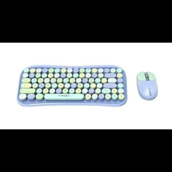 T-Wolf TF660 Wireless Keyboard Mouse Combo